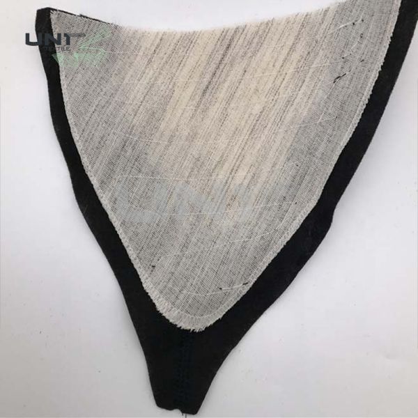 Needle Punched Nonwoven Black Shoulder Pads For Women'S Clothing Free Sample