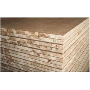 Moisture Resistant Laminated Block Board With Embossed Surface Treatment