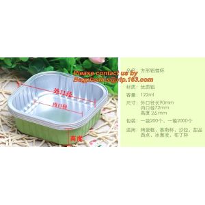 Disposable aluminum foil container /plate/pan/take away food packaing
