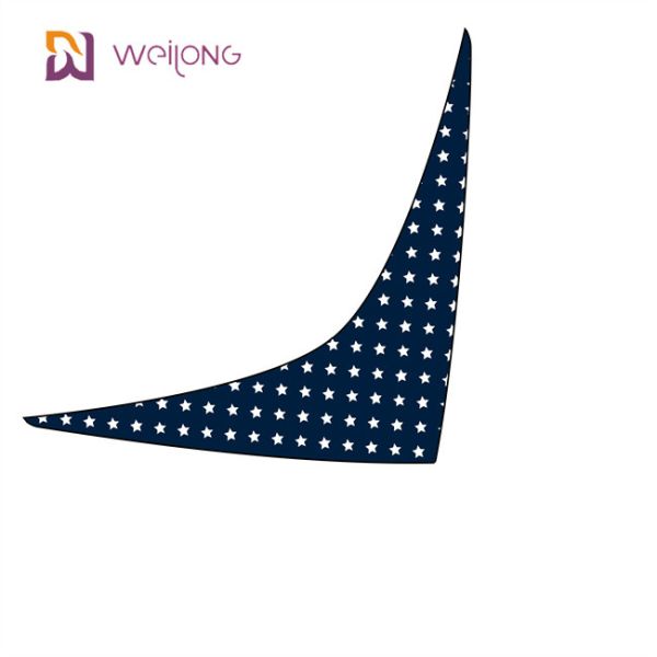 Poly Poplin Leopard Print Pet Bandana Customization Digital Printing Small Dog Bandanas