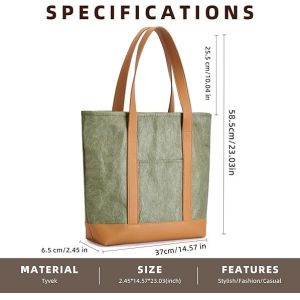 Eco Friendly Custom Waterproof Women Tote Bag Fashion Casual Large Capacity