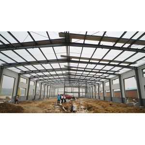Hot Dip Galvanized Prefabricated Building Prefab Warehouse Building Q355B