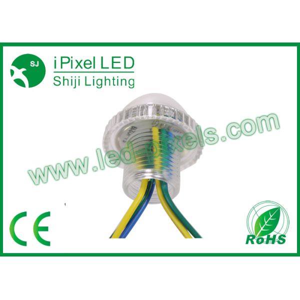 New body 26mm DC12V 20pcs/chain 3pcsSMD5050 RGB Pixel LED for outdoor usage