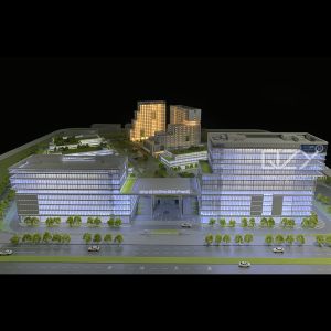 HUAYI 1/300 Architect Model Makers Landscape Industrial Park