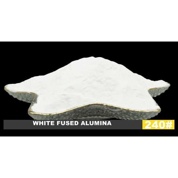 99% Wfa White Corundum Sand F24 White Aluminum Oxide Grits For Polishing Blasting