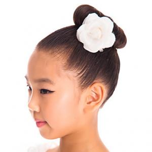 China Pure White Polyester Flower Headpiece for Decoration Dance Wear Accessories on sale