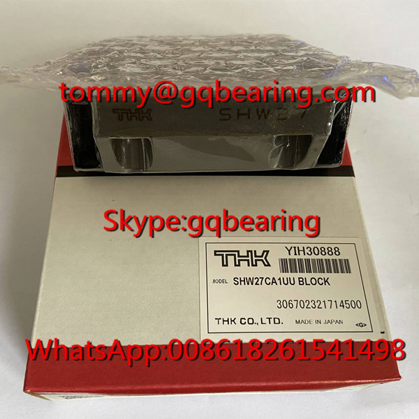 Buy Stainless Steel Material THK SHW27 Ball Caged LM Guide SHW27CA1UU Linear Block at wholesale prices