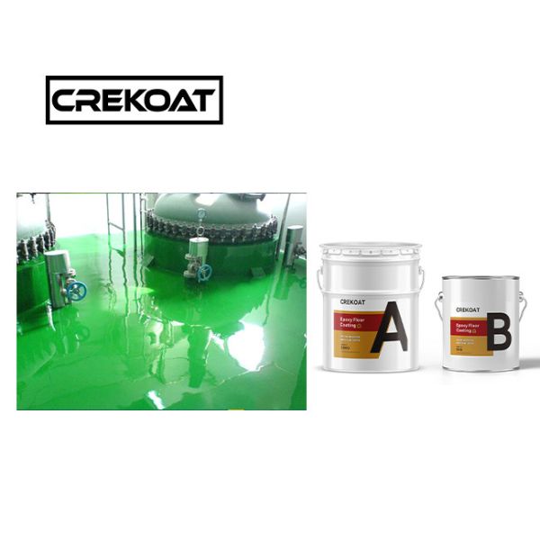 Buy Eco Friendly Solvent Free Self Leveling Epoxy Floor Paint Solid Colors at wholesale prices