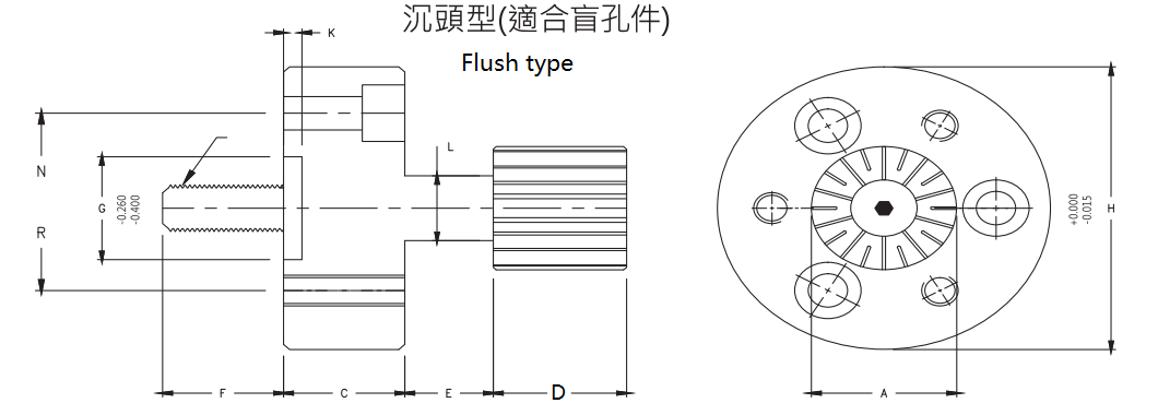 PTG EXPANDING MANDREL