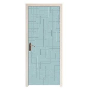 China Soundproof Design Customizable and Termite Proof WPC Interior Hollow Door for Modern Spaces on sale