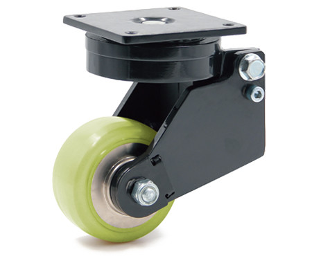 Buy 4 Inch Polyurethane Agv Caster Wheel 400kg High Temp Resistant at wholesale prices