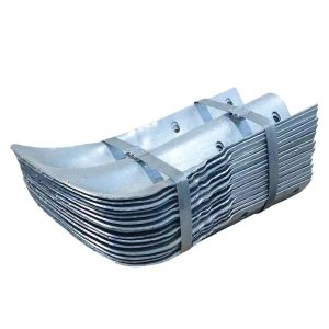 Stainless Steel Guardrail Wings Fishtail Terminal End with Customized Specificat