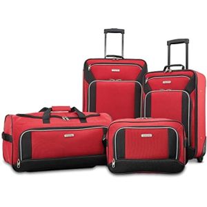 210D Polyester Expandable Softside Upright Luggage