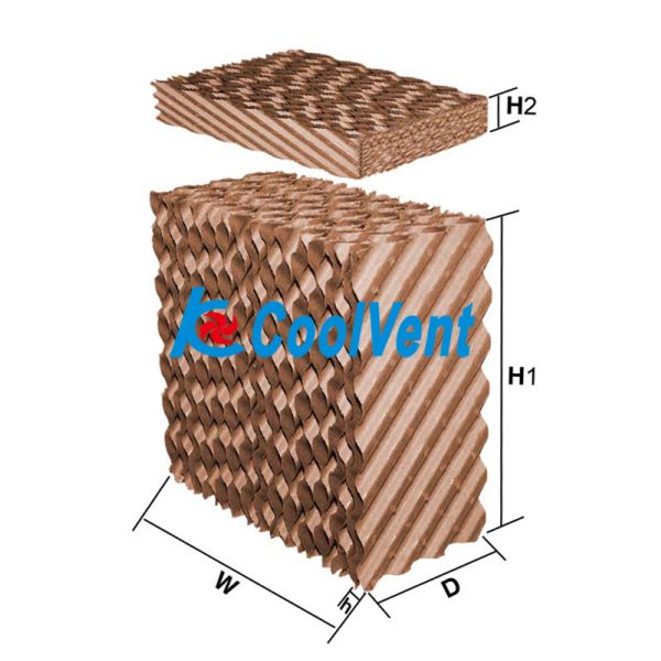 Buy KCoolVent Ultra Cool Evaporative Cooler Pads 7090 No Smell at wholesale prices