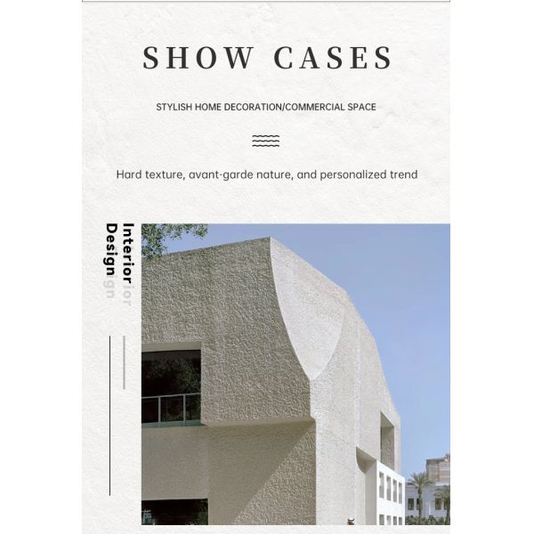 High Adhesion Micro Cement Paint Perfect for Commercial and Residential Applications