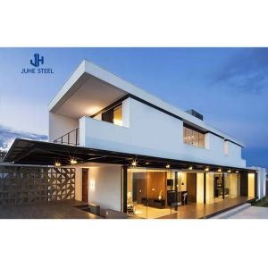 Customized Prefabricated Steel Structure Two Story Hotel Building Construction