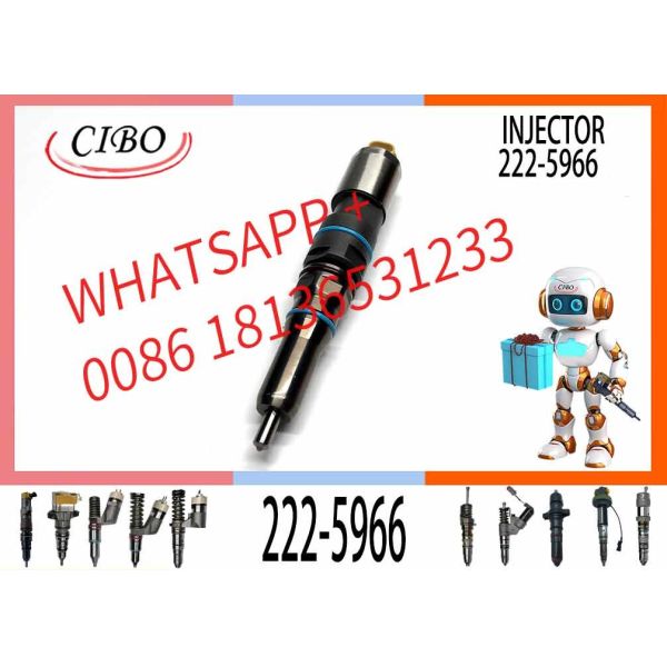 Fuel Injector 222-5966 10R-1267 173-9272 232-1173 10R-1265 173-9379 138-8756 for C+ Excavator Engine