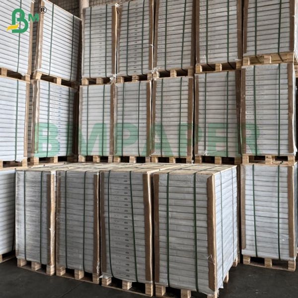 80gsm 120gsm Gloss Coated One Side Art Paper For Making Adhesive Label Paper