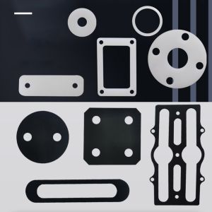 Custom Die-Cut High Temperature Pressure Silicone Rubber Gasket Seals 3M Self