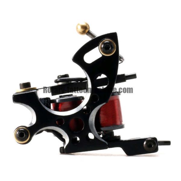 Cast Iron 10 Wraps Coil Tattoo Machine Liner Working Long Time Without Hot
