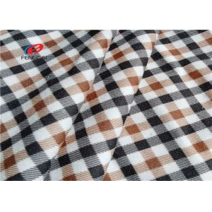 Single Jersey Polyester Microfiber Fabric Dty Brush Print Striped Stocklot