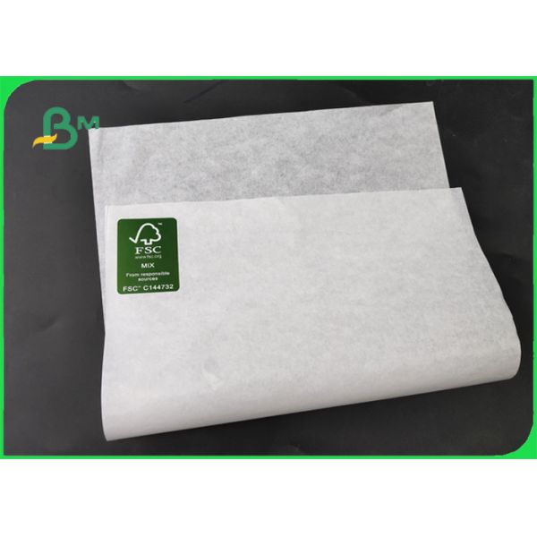 White Flour Packaging Paper FDA & FSC Accredited Smooth White Kraft Paper For Flour Packaging 70 * 100CM
