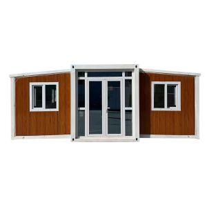 Outdoor Friendly High Grade 40ft Prefab Folding Container House for Apartment in