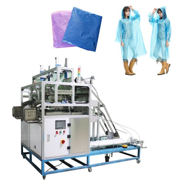 Buy Raincoat Folding Packaging Machine Intact Folding And Stacking Machine at wholesale prices