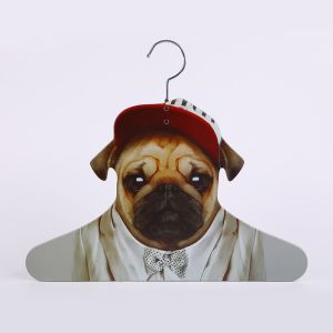 Cute Design Pet Clothing Hanger Paper Cardboard Clothes Hangers