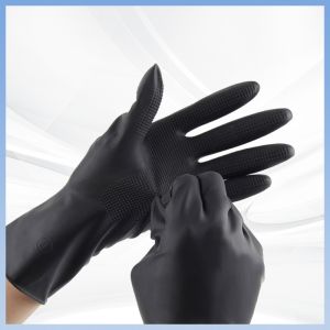 Hygienic Lightweight Disposable Latex Gloves Food Handling Powder Free Latex