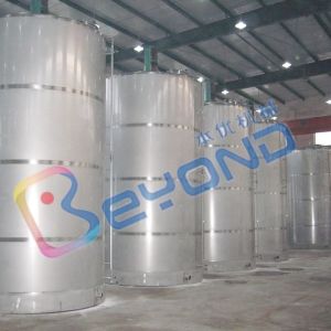 Silo Vertical Storage Stainless Steel Wine Vat With Ladder