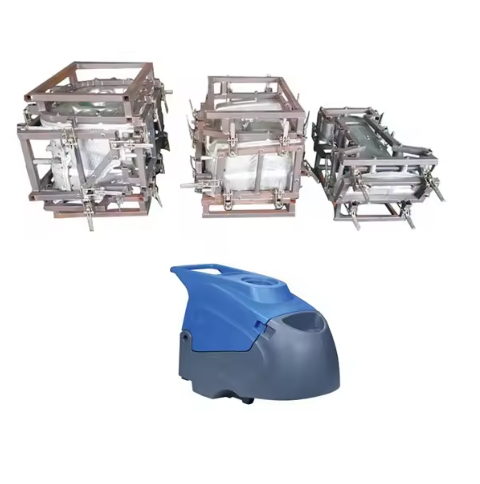 Durable Rotomolding Plastic Cleaning Machine Shell Heat Resistance Customized