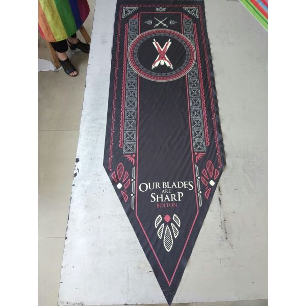 Promotion Party City Pennant Banner Silk screen printing