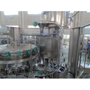 PLC control Automatic Carbonated Drink Filling Machine / Cola Filling Equipment
