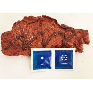 Four Side Seal Salt Pepper Seasoning Packets Customizable Condiment Packs