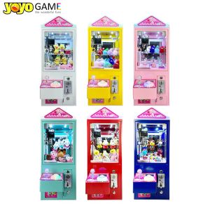 Small Claw Crane Machine Coin Operated Games Mini Plush Toy Vending Machine With