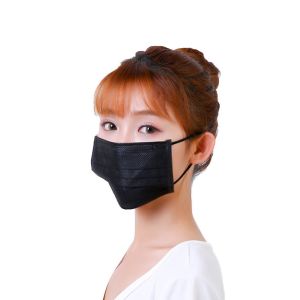 China Light Weight Disposable Black Face Mask , Waterproof Disposable Mouth Mask on sale