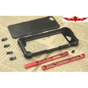 Dirtproof/Shockproof/Waterproof Carbon Fiber Cases For Iphone 5 5S