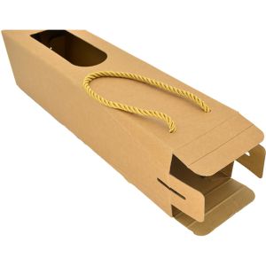 Bureau Veritas CMYK Wine Bottle Gift Boxes Recycled With Window