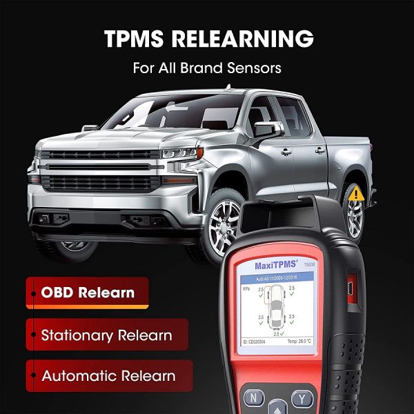 Autel MaxiTPMS TS508 TPMS Diagnostic and Relearn Tool with Quick/ Advanced Mode (Upgraded Version of TS501/TS408)