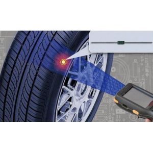 860 - 960MHZ RFID Windshield Tag 10 Meter Reading Range For Cars Tyres