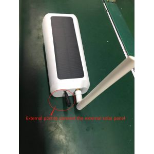 4G Solar Wifi Security Camera 1080P 2 Mega Pixels Night Vision With IR Function