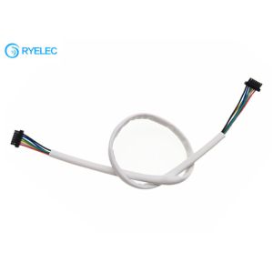 Original DF52 6P DF52-6P-0.8C Connector 08MM Wire Harness White PVC Tube