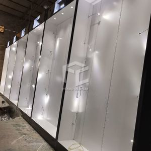 Monomer Design Wig Display Case Melamine Board High End Style