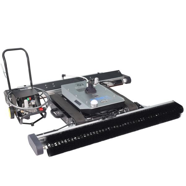 Lithium Battery 24V Powered Solar Cleaning Robot for Photovoltaic Plants CIF