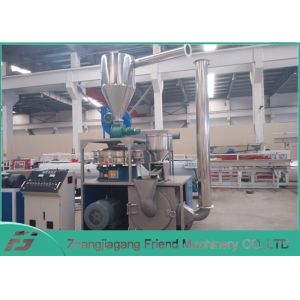 Professional Pvc Grinder Machine , Plastic Milling Machine 300kg/H Capacity