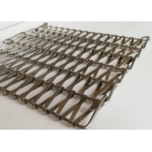 10mm Stainless Steel Woven Sprial Wire Mesh Parking Garage ISO9001