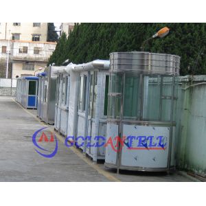 Environmental Friendly Security Guard Cabin Working Room Prefabricated Anti -