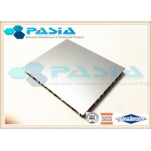 Quality Fireproof Lightweight Metal Panels , Honeycomb Steel Plate Anti Pollution for sale