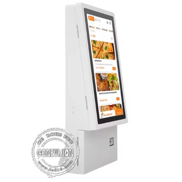 Buy Self-Service Kiosk 27" with Built-in Printer QR Scanner Manufacturer Android or Windows at wholesale prices